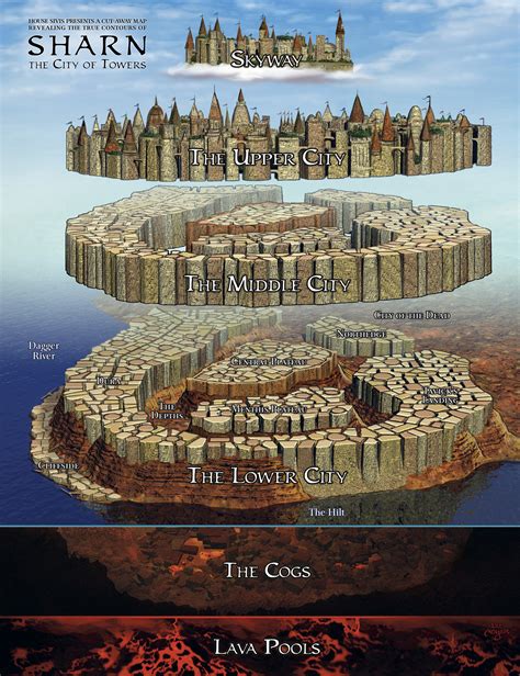 sharn: city of towers pdf|sharn city map eberron.